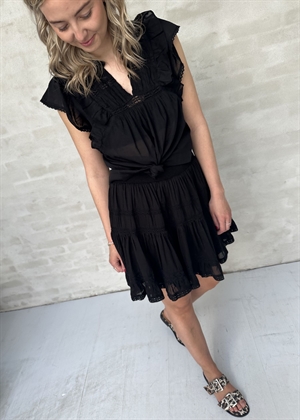 Callia s voile skirt Sort Neo Noir 